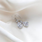 Delicate tear drop style necklace and earring set - PEYTON - Treasures by Agnes