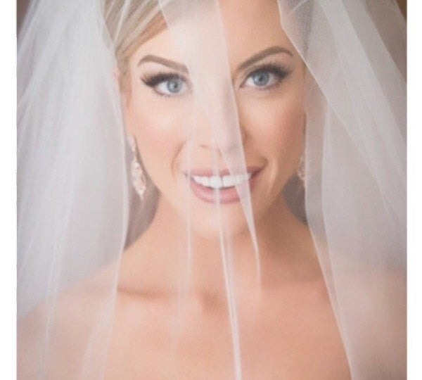 Rose gold chandelier bridal earrings - KENDRA - Treasures by Agnes