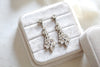 Crystal Bridal Chandelier earrings - ARIA - Treasures by Agnes