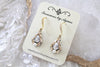 Delicate crystal drop Bridal earrings - ELLIE - Treasures by Agnes