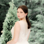 Long Art Deco Swarovski Crystal Bridal earrings - LYDIA