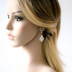 Simple Rose gold Wedding jewelry set - CORA - Treasures by Agnes