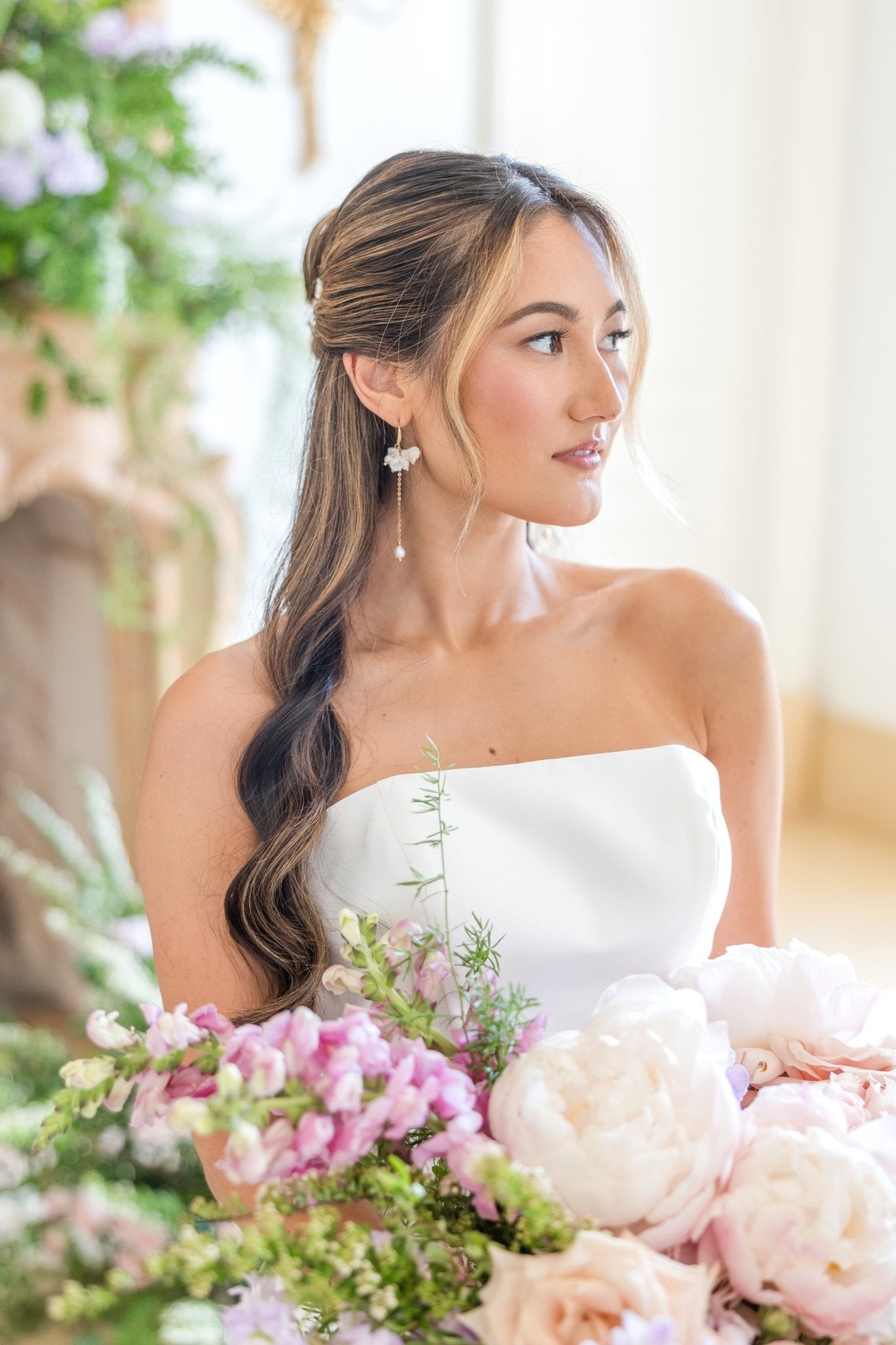 How to Pick the Best Bridal Earrings for Your Face Shape? - Treasures by Agnes