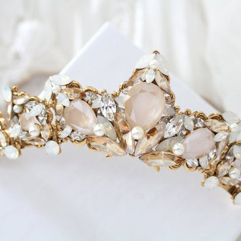 Crystal Bridal Tiaras - Treasures by Agnes