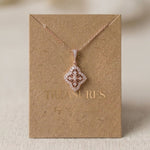 Addia CZ Bridal Pendant Necklace - Treasures by Agnes