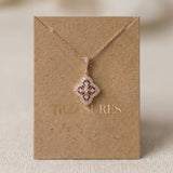 Addia CZ Bridal Pendant Necklace - Treasures by Agnes