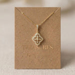 Addia CZ Bridal Pendant Necklace - Treasures by Agnes