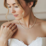 Andrea Backdrop Necklace - Treasures by Agnes