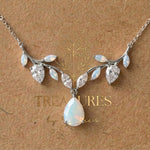 Aprille Gold Bridal Necklace - Treasures by Agnes