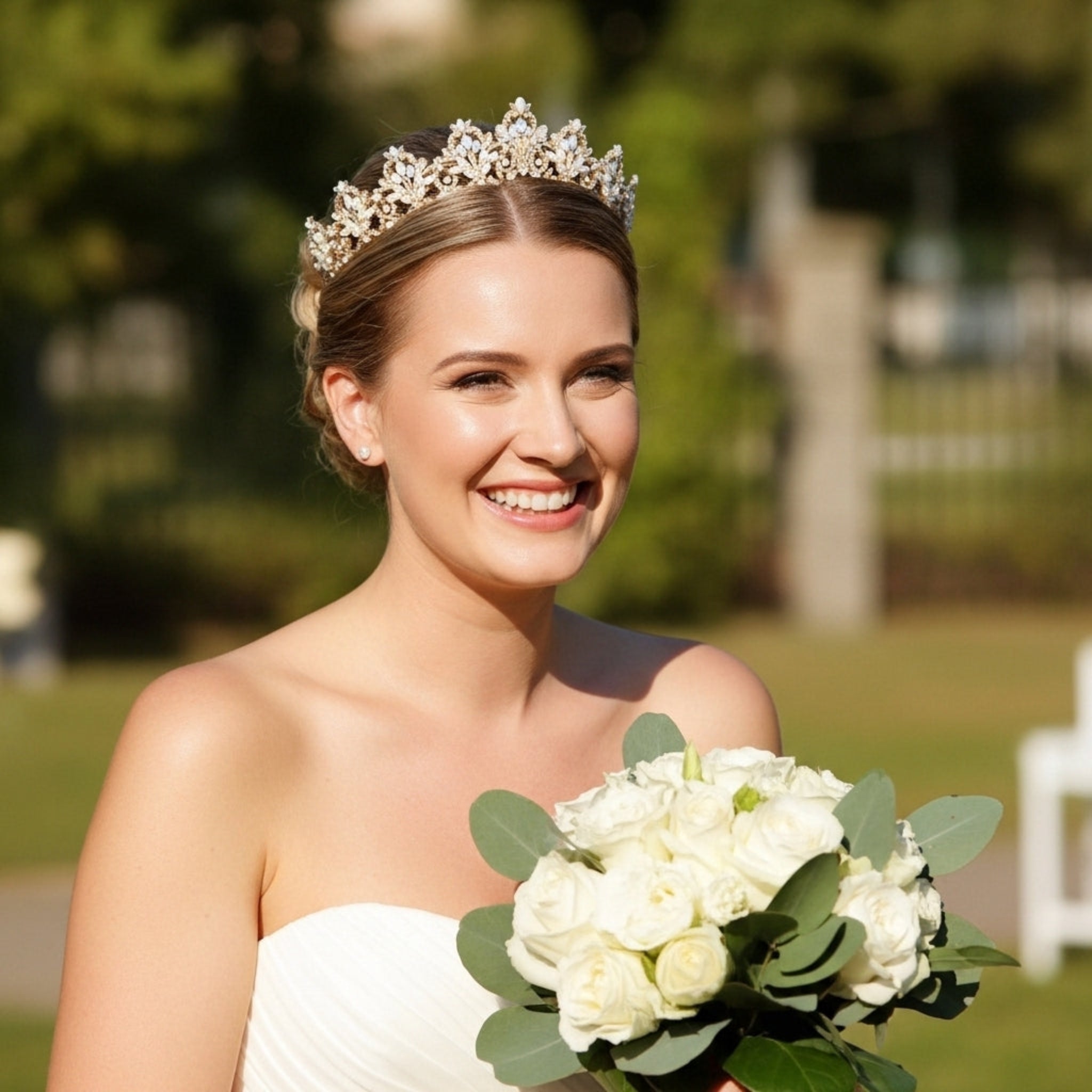 Ashton Tiara – Antique Gold - Treasures by Agnes