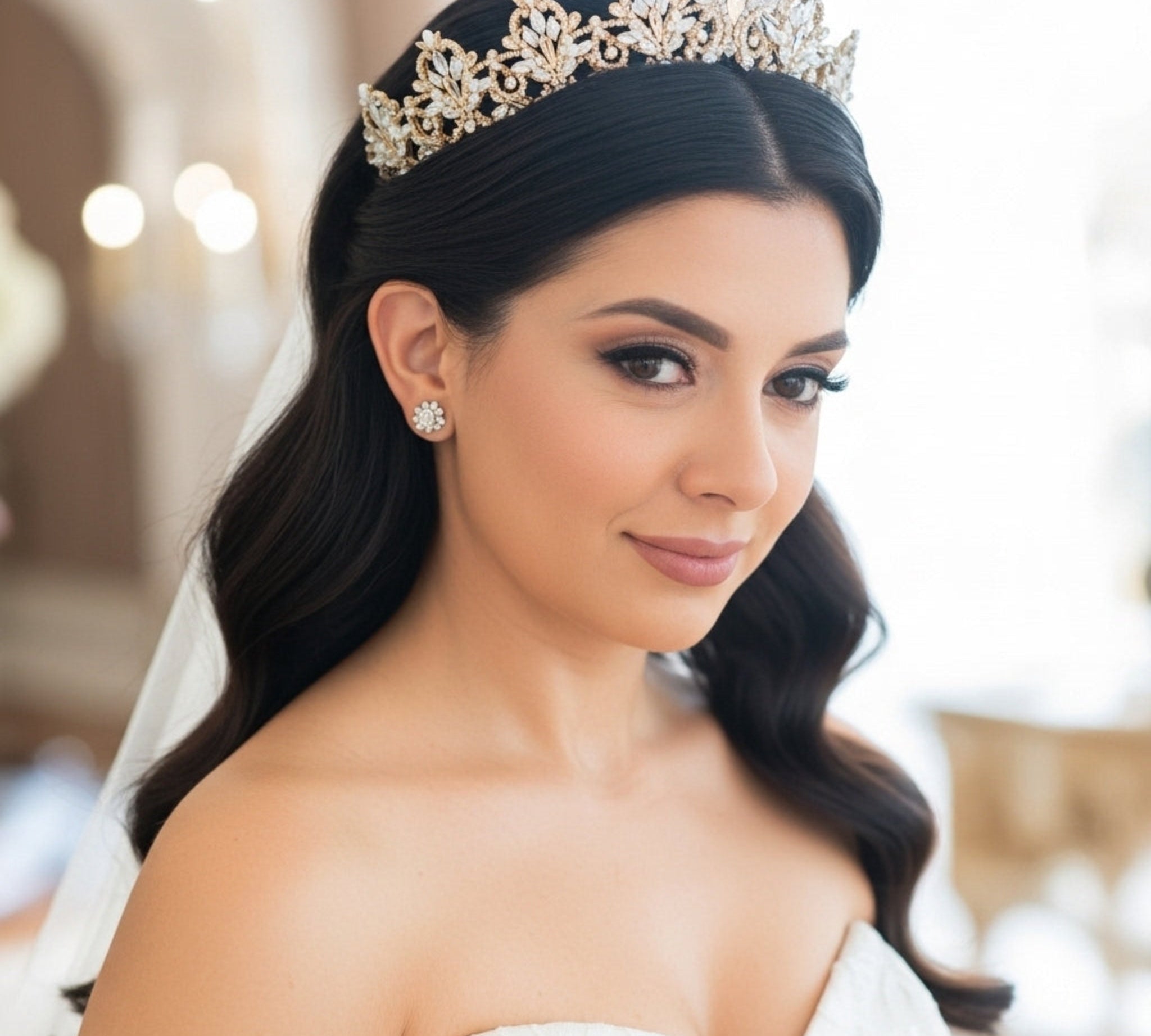 Ashton Tiara – Antique Gold - Treasures by Agnes