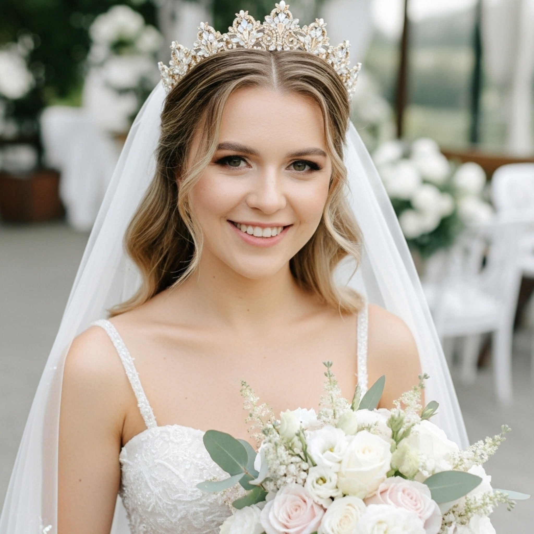 Ashton Tiara – Antique Gold - Treasures by Agnes