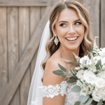 Beverly Earrings – Swarovski Ivory Cream, White Opal & Golden Shadow Bridal Earrings - Treasures by Agnes
