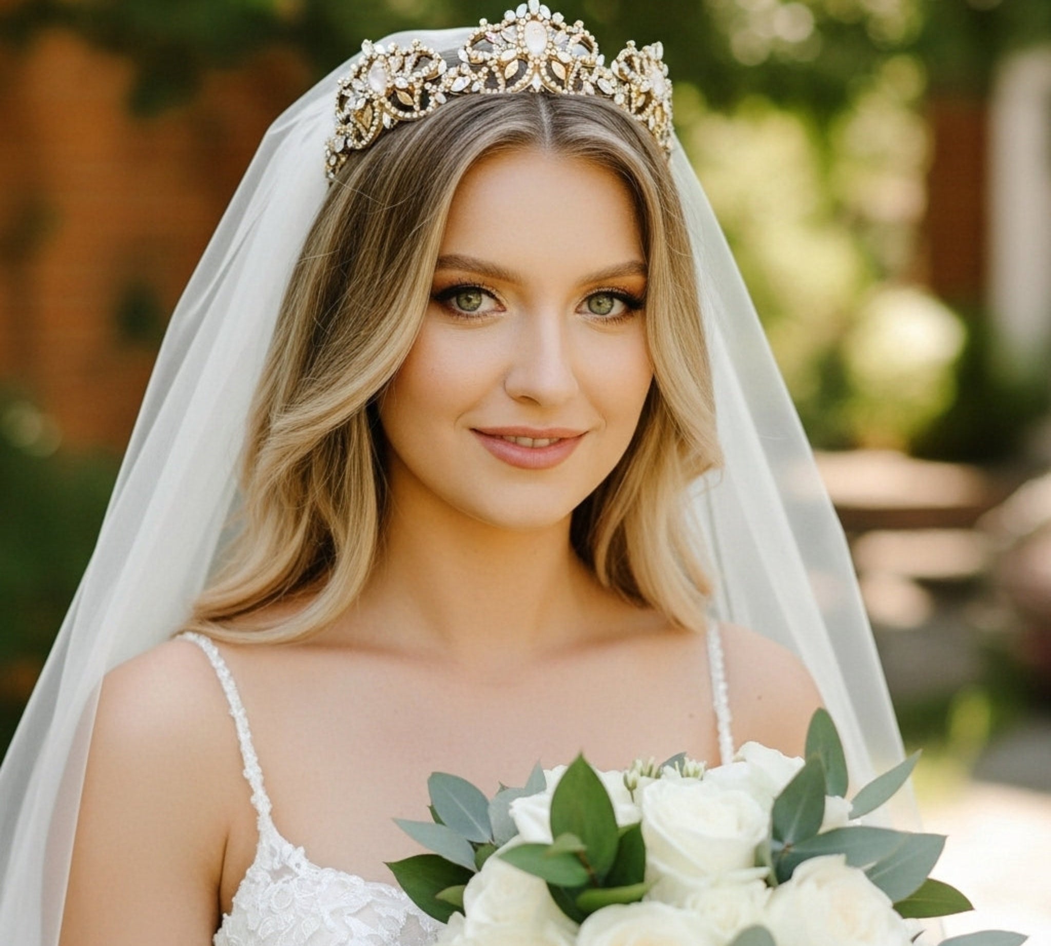 Celeste Tiara – Antique Gold - Treasures by Agnes