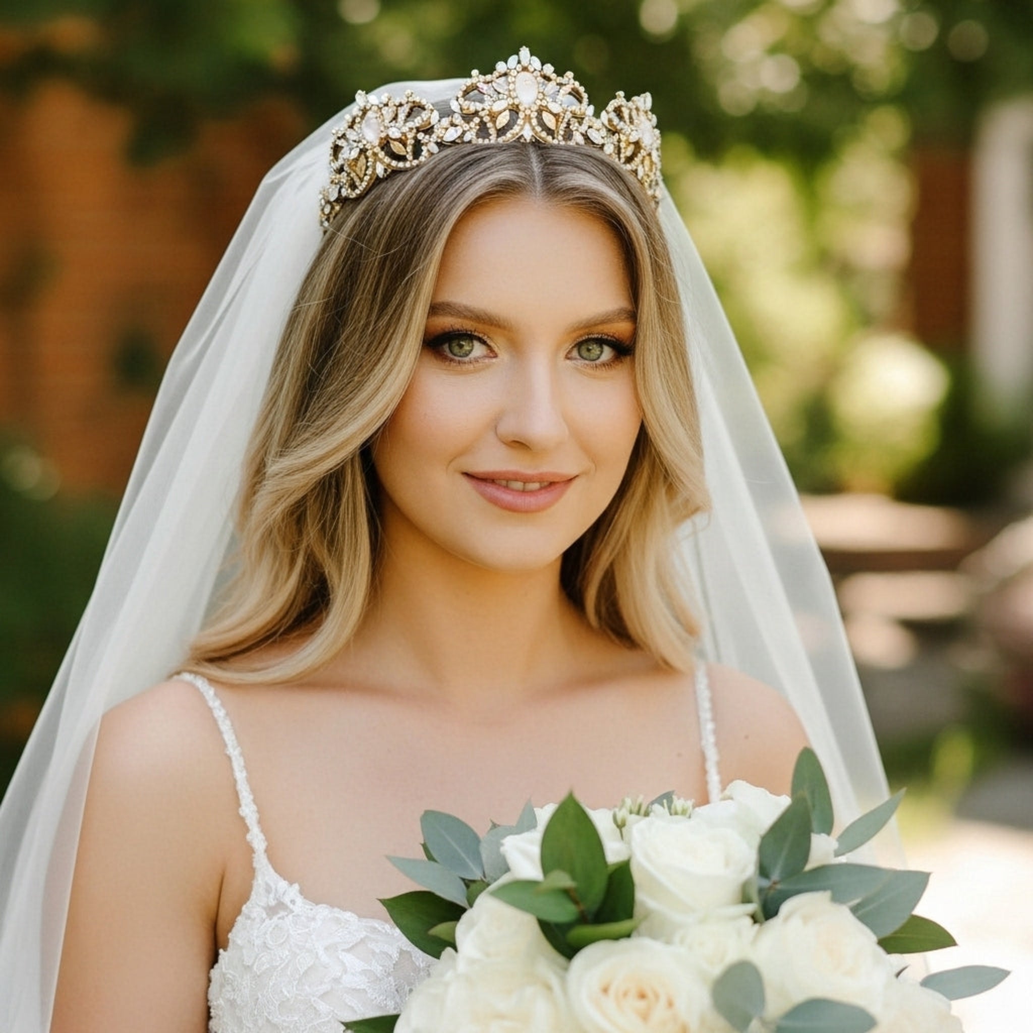 Celeste Tiara – Antique Gold - Treasures by Agnes