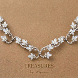 Cleo Antique Gold Bridal Hair Vine - Treasures by Agnes
