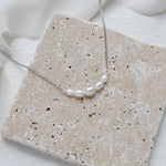 Delicate freshwater pearl necklace - DEMI - Treasures by Agnes