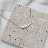 Delicate freshwater pearl necklace - DEMI - Treasures by Agnes