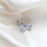 Delicate tear drop style necklace and earring set - PEYTON - Treasures by Agnes