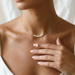 Demi Bridal Pearl Drop Necklace - Treasures by Agnes
