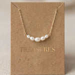 Demi Bridal Pearl Necklace - Treasures by Agnes