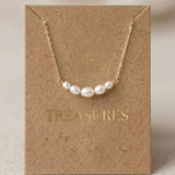 Demi Bridal Pearl Necklace - Treasures by Agnes