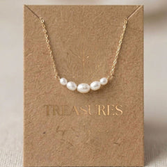 Demi Bridal Pearl Necklace - Treasures by Agnes
