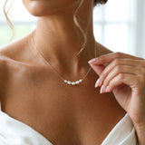 Demi Bridal Pearl Necklace - Treasures by Agnes
