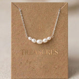 Demi Bridal Pearl Necklace - Treasures by Agnes