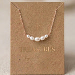 Demi Bridal Pearl Necklace - Treasures by Agnes