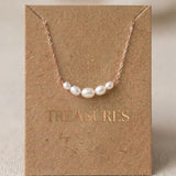 Demi Bridal Pearl Necklace - Treasures by Agnes