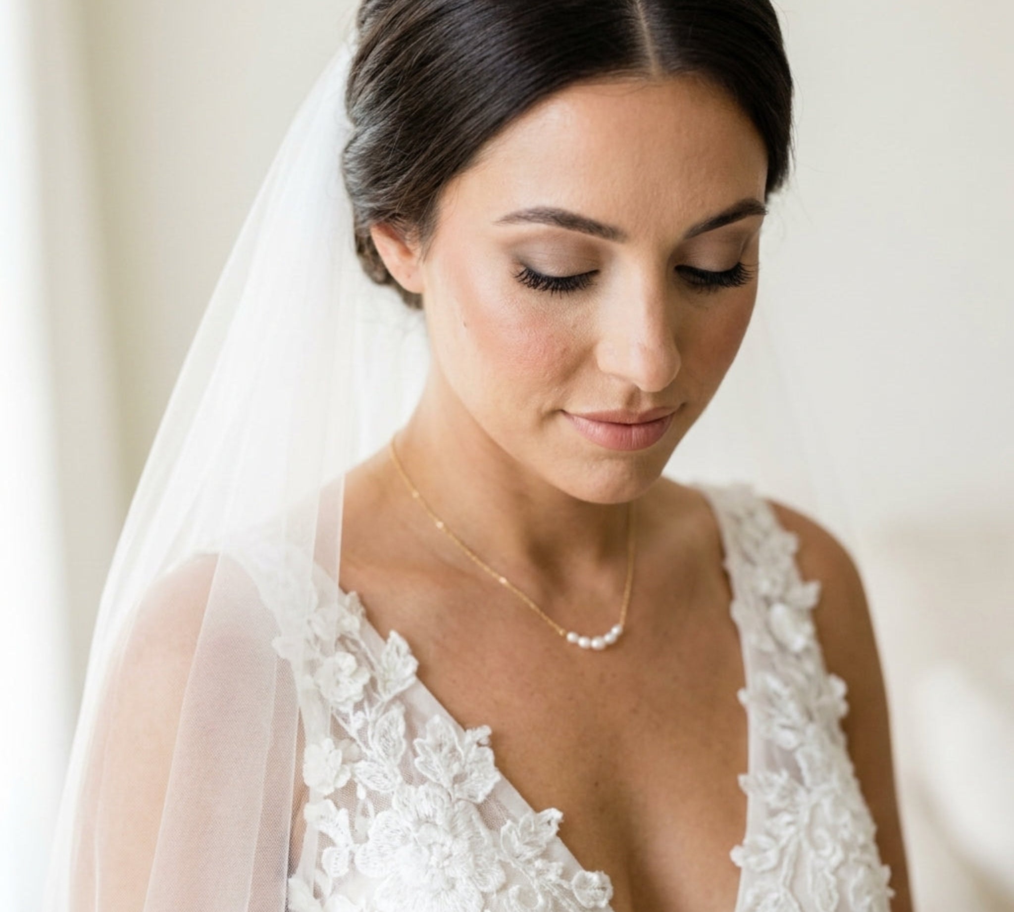 Demi Bridal Pearl Necklace - Treasures by Agnes