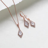 EMPRESS Rose gold Jewelry Set - Treasures by Agnes