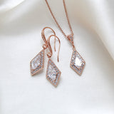 EMPRESS Rose gold Jewelry Set - Treasures by Agnes