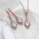 EMPRESS Rose gold Jewelry Set - Treasures by Agnes