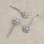 Gold Cubic Zirconia Bridal Hair Pins - Treasures by Agnes