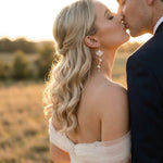 Irena Floral Bridal Earrings with Pearls - Treasures by Agnes