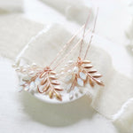 Ivy Swarovski Crystal & Pearl Bridal Hair Pins - Treasures by Agnes