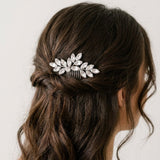 Juliette Swarovski Crystal Bridal Hair Comb - Treasures by Agnes