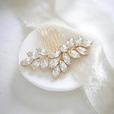 Juliette Swarovski Crystal Bridal Hair Comb - Treasures by Agnes