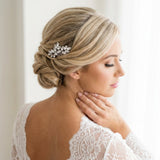 Juliette Swarovski Crystal Bridal Hair Comb - Treasures by Agnes