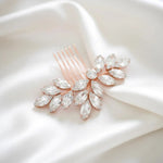 Juliette Swarovski Crystal Bridal Hair Comb - Treasures by Agnes