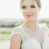 Lauren 3 piece rose gold jewelry set - Treasures by Agnes