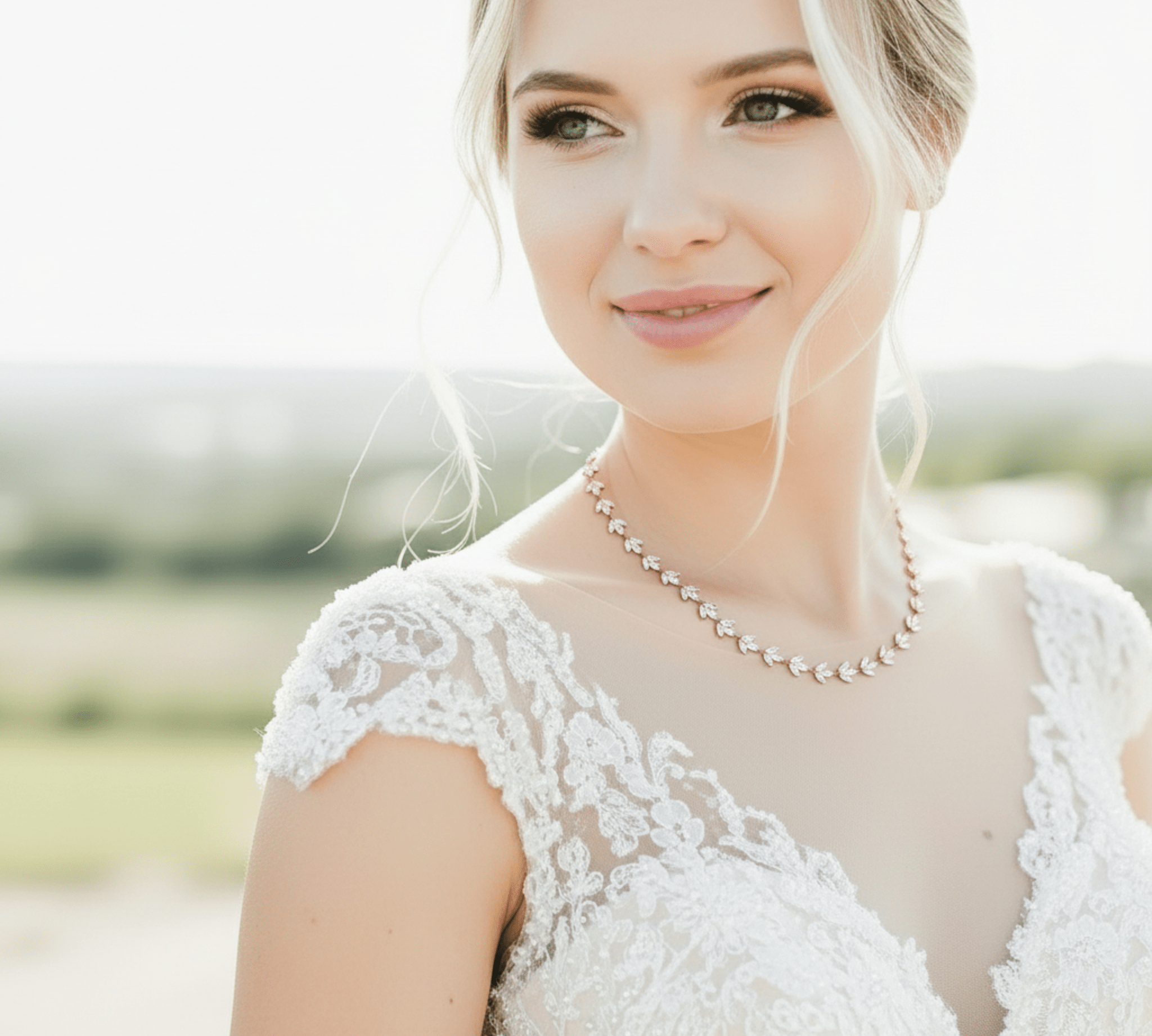 Lauren 3 piece rose gold jewelry set - Treasures by Agnes