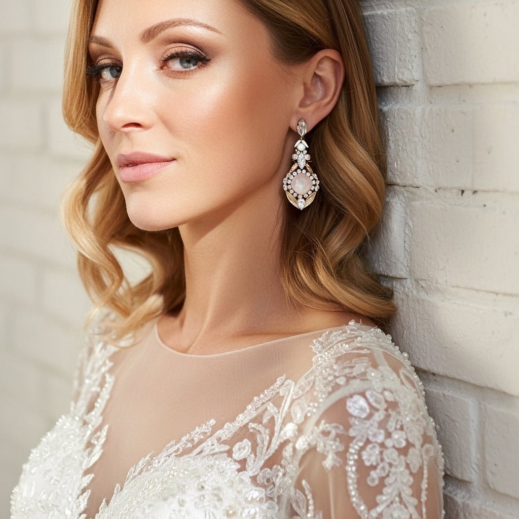 Leland Bridal Earrings - Treasures by Agnes