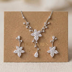 Lily Rose Gold CZ Bridal Jewelry Set - Treasures by Agnes