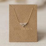Lisette Dainty Gold Bridal Necklace - Treasures by Agnes