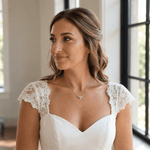 Lisette Dainty Gold Bridal Necklace - Treasures by Agnes