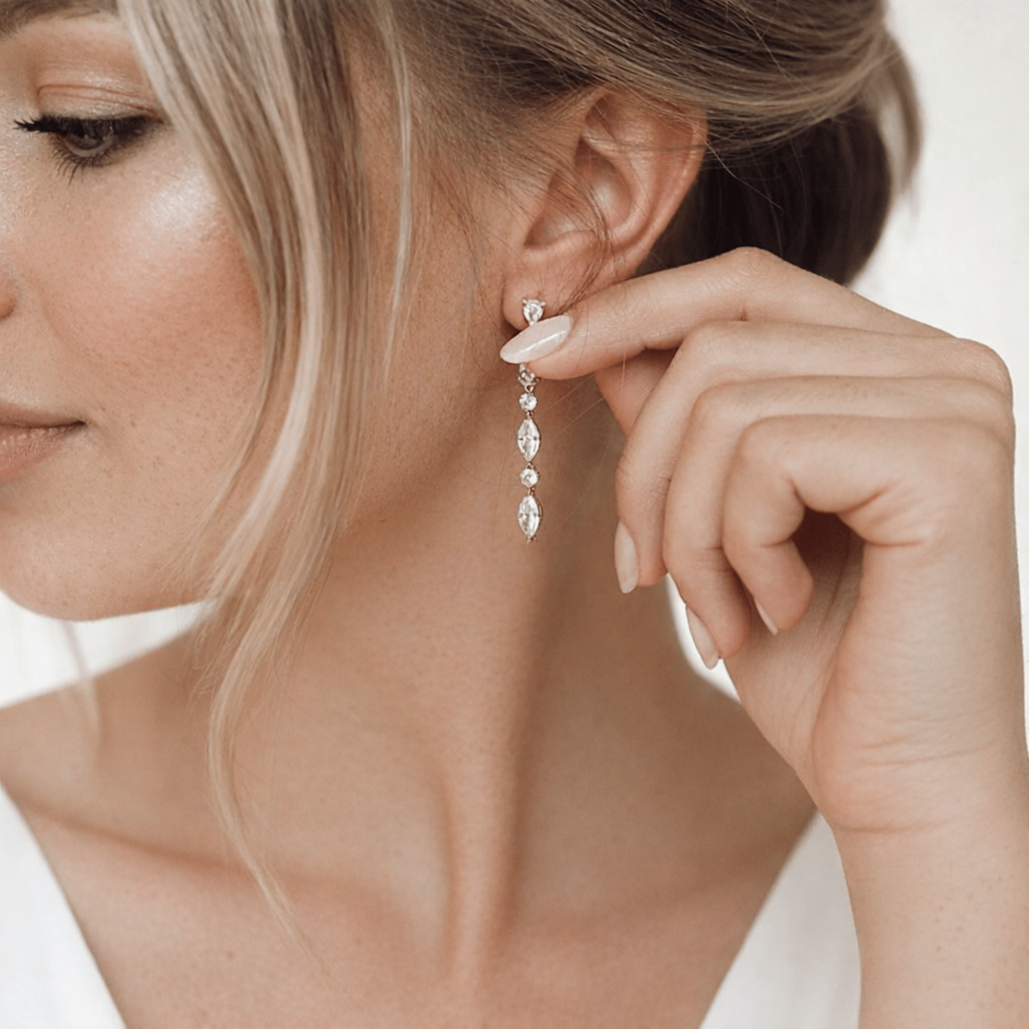 LIV Bridal Earrings - Treasures by Agnes