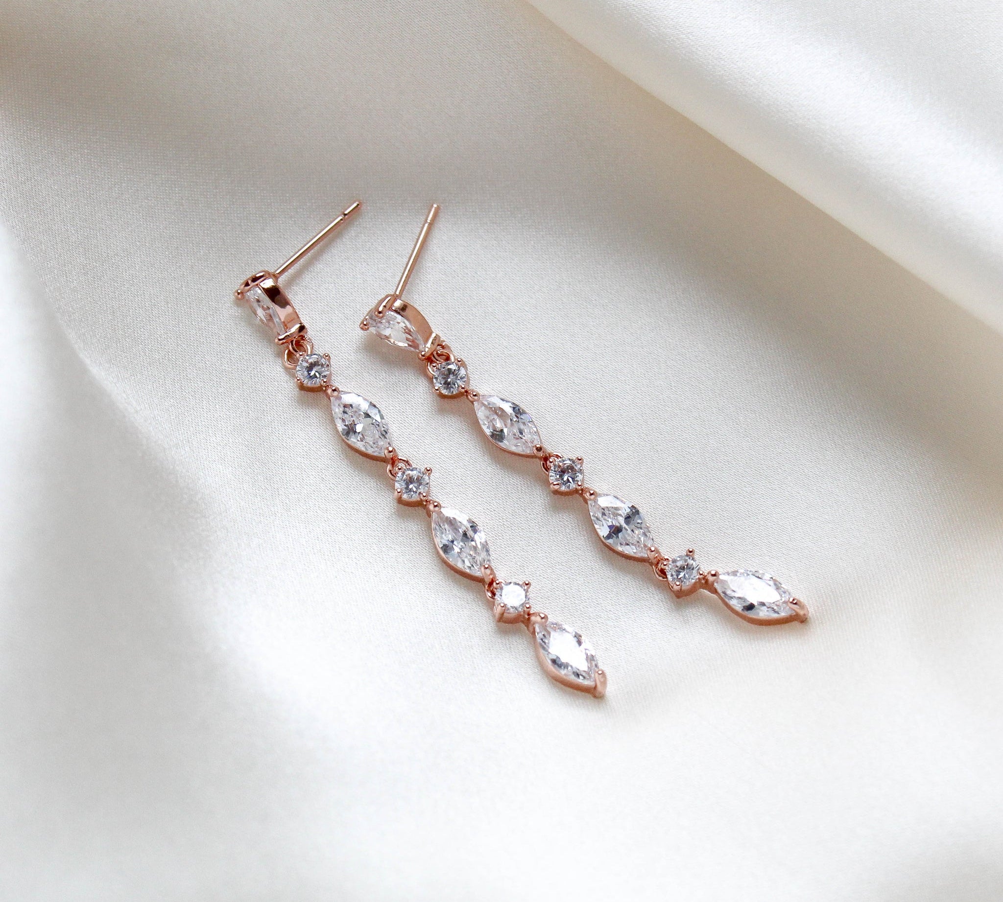 LIV Bridal Earrings - Treasures by Agnes